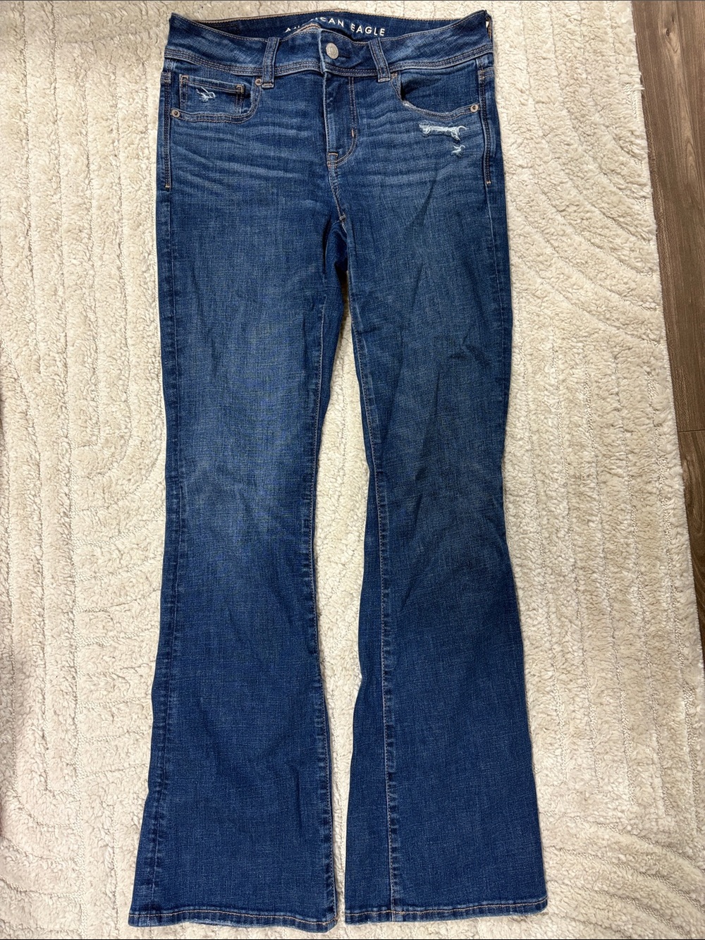 American Eagle Outfitters Indigo Flare Jeans